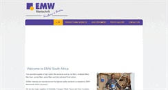 Desktop Screenshot of emwsa.co.za
